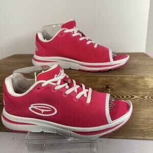 Ope Toz Open Toe Sneaker Pink Womens SZ 8.5 Athleisure Streetwear Y2K Sporty